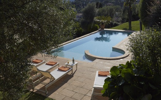 Les Amorini Vence Villa Sea view Heated Pool Aircon