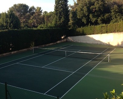 Lou Venta St Paul de Vence luxury holiday home pool tennis court