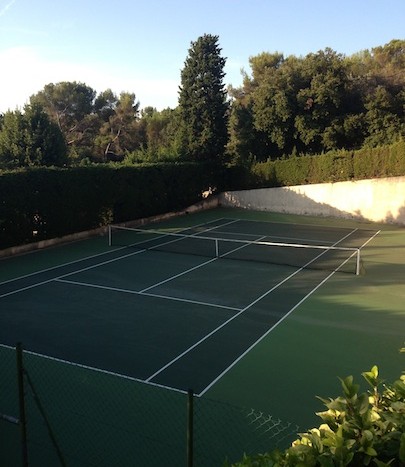 04 St Paul de Vence Lou Vento tennis court
