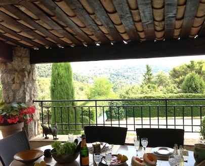 Lou Venta St Paul de Vence luxury holiday home pool tennis court